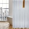 Cortina De Baño Polyester 180x200 Cm Premium Iguacu