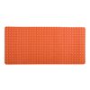 Alfombra Antideslizante Quadro Premium (36 X 76 Cm) Naranja - Msv.