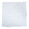 Alfombra De Ducha Pvc Piedras 53x53cm Blanco