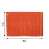 Alfombra De Algodón Msv 40 X 60 Cm Naranja