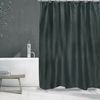 Cortina Ducha 180x200cm Verde Oscuro S/s Anillas