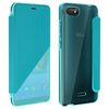 Funda Wiko Harry 2 Con Ventana Diagonal Original Wiko Verde