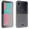 Funda Wiko Y60 Con Ventana Diagonal Original Wiko - Gris