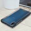 Funda Wiko Y50 Con Ventana Diagonal Original Wiko - Gris