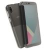 Funda Wiko Y61 Oficial Folio Easy Original Con Ventana Táctil - Gris