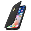 Funda Iphone X / Xs De Piel Auténtica Billetera Ferrari - Negra