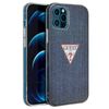 Funda Iphone 12 Pro Max Guess Jeans Series Efecto Denim - Azul Oscuro