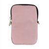 Funda Bolso Guess Para Teléfono Modelo Nylon Color Rosa Con Logo Triángulo Gupbntmllp