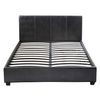 Cama En Pvc "carla" - 140 X 190 Cm - Negro