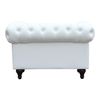 Sillón Chesterfield "aliza" - Blanco