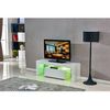 Mueble Tv Led Borda - 130 X 34 X 45 Cm - Blanco