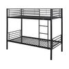 Cama Camarote "adam" - Metal - Negro