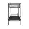 Cama Camarote "adam" - Metal - Negro