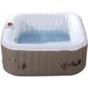 Spa Hinchable - "monac" En Pvc - 4 Personas - Topo/ Crema