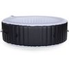 Spa Hinchable Saint Tropez En Pvc - 6 Plazas- Negro/ Gris Claro