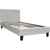 Cama "lina" 90 X 190 Cm - Beige