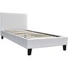 Cama "lina" 90 X 190 Cm - Blanco