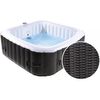 Spa Hinchable Nice En Pvc - 6 Plazas - Marron/crema