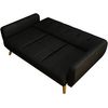 Sofá Cama Clic-clac "ariana" - 3 Plazas - Negro