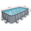 Piscina Tubular - Ludo 2 Bis - 4,01 X 2,01 X 1,22 M - Filtración De Arena 2,5 M³/h