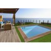 Piscina Rectangular De Madera "caimans" - 4,10 X 3,00 X 1,24 M