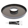 Molde De Tarta Corona Antiadherente Ø 30 Cm + Tubo De Glaseado Negro