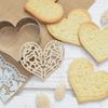 Kit De Galletas Corazón En Relieve + 2 Bolígrafos De Chocolate Blanco