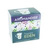 Tetera De Porcelana Con Flores 250ml + Té De Arándanos Y Lima Ecológic