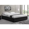 Cama Negra Con Caja De Almacenaje 140x190 Kennington