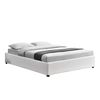 Cama Blanca Con Caja De Almacenaje 140x190 Kennington