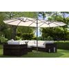 Parasol Doble De 2,7x4,6 m Crudo Venice