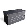 Caja De Almacenamiento De Acero Gris De 131 X 61 X 62â cm Caseo