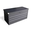 Caja De Almacenamiento De Acero Gris De 131 X 61 X 62â cm Caseo