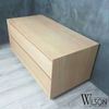 Colección Wilson - Mueble De 90 Cm, 2 Cajones, En Roble Natural - Mueble De Baño - Léa