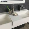 Estante Independiente Para Lavabo De Superficie Sólida - Ambra