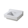 Industrialis - Lavabo Cerámica Blanco Retro - Lavabos - 60x50x27cm