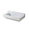 Industrialis - Lavabo Cerámica Blanco Retro - Lavabos - 90x50x27cm