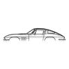 Decoración De Pared De Metal - Corvette C2 - Decoración De Pared - 100cm