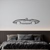Shape Paris - Detalle Jaguar Type E Cabriolet - Decoración De Pared - Xs