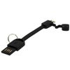 Minicable Usb A Micro-usb De 10 Cm Carga Y Sincronización – Negro