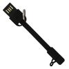 Minicable Usb A Micro-usb De 10 Cm Carga Y Sincronización – Negro