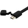 Minicable Usb A Micro-usb De 10 Cm Carga Y Sincronización – Negro