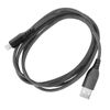 Cable De Nylon Trenzado Negro Para Iphone De 1,2 M, Usb A Lightning, Moxie