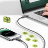 Cable De Nylon Trenzado Para Iphone De 2 M, Usb A Lightning