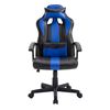 Silla Gaming Color Negro Y Azul Crash