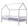 Cama Cabaña Para Niños Blanca Marceau 190x90cm