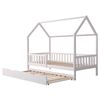 Cama Cabaña Nido Blanca Marceau Para Niños 190x90cm