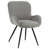 Silla De Chenilla Eva Gris