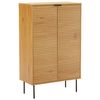 Aparador De Madera De 2 Puertas 80cm Stinna