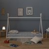 Tipi Cama Infantil 190x90cm Blanco Valentin